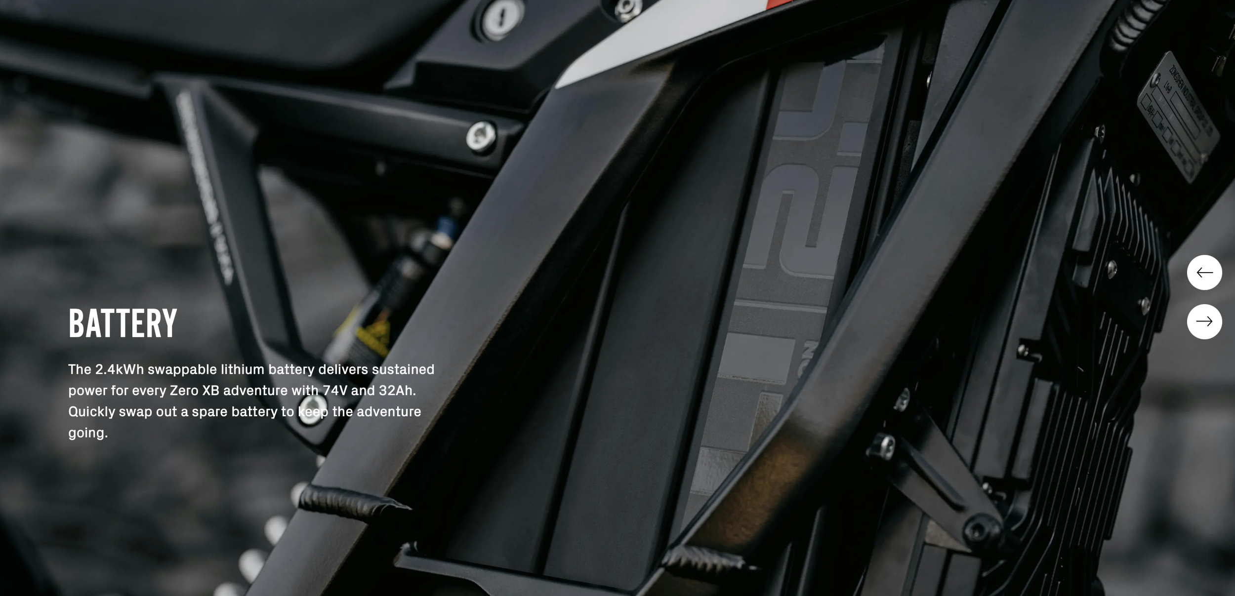ZERO XB 74V — Ebikes Hawaii